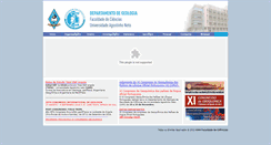 Desktop Screenshot of geologia-uan.com